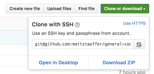 GitHub Clone Button