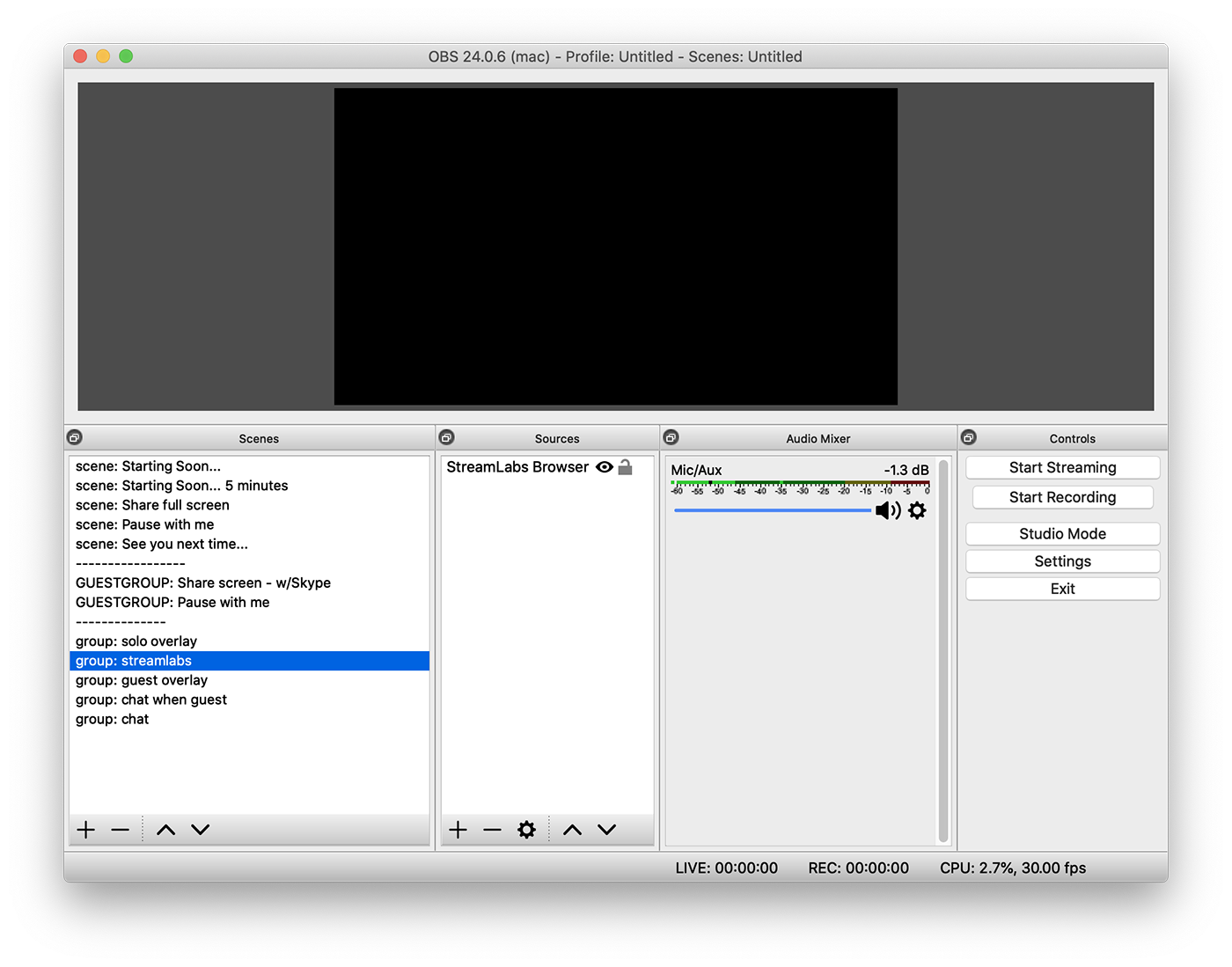 livestreaming software for mac
