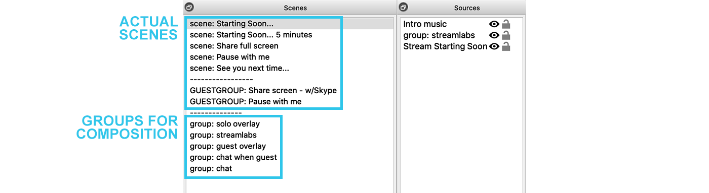 streamlabs obs export scenes