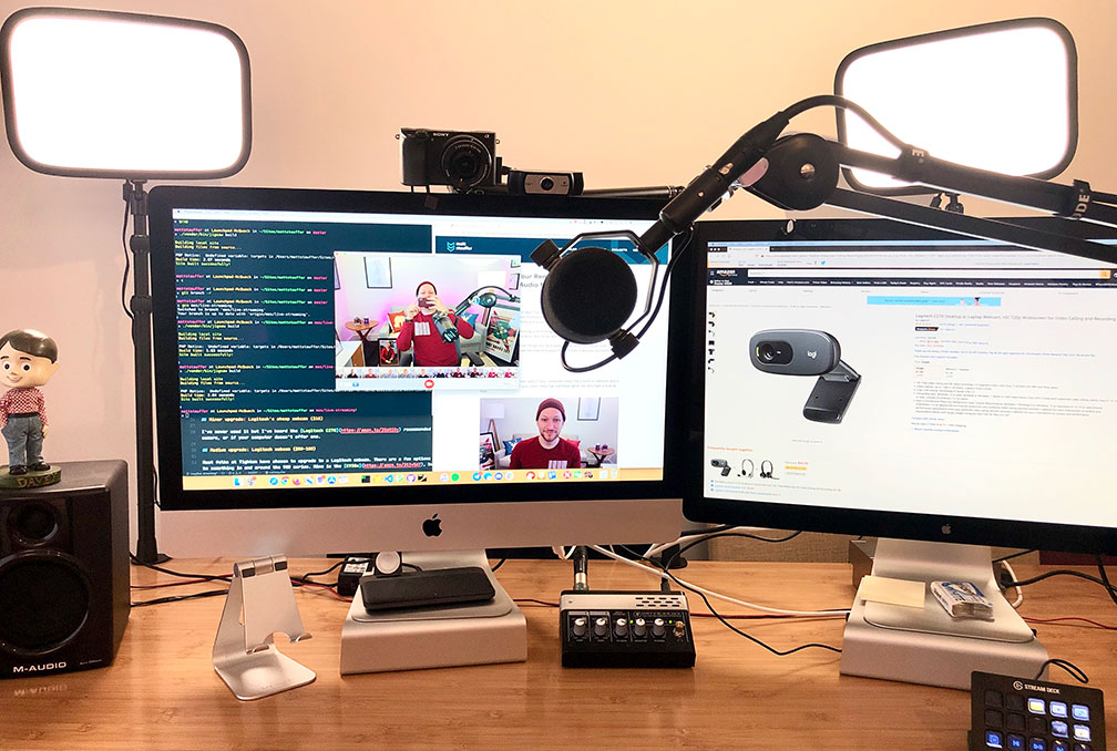 Setting Up Your Webcam Lights And Audio For Remote Work